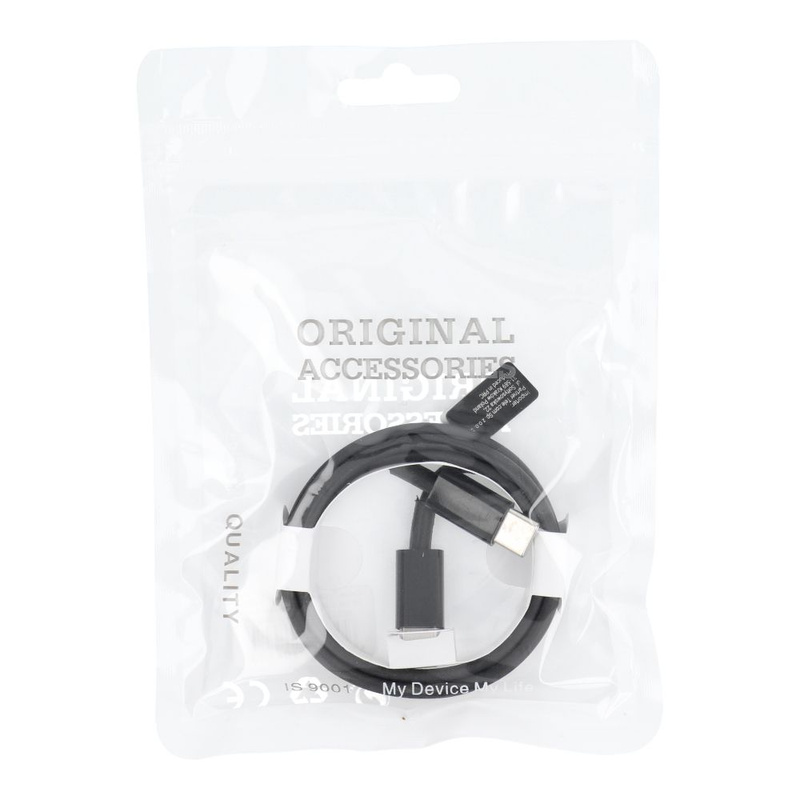 Kabel Typ C do Typ C 2.0 HD23 2A 1m czarny