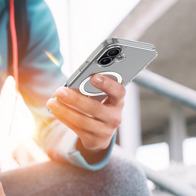 Dux Ducis Clin Mag case with MagSafe for iPhone 16 Plus - transparent