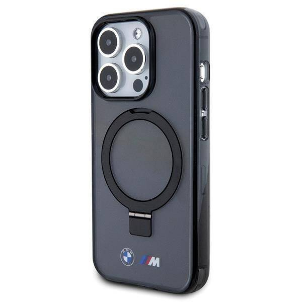 BMW Ring Stand M Collection MagSafe - Etui iPhone 15 Pro (czarny)