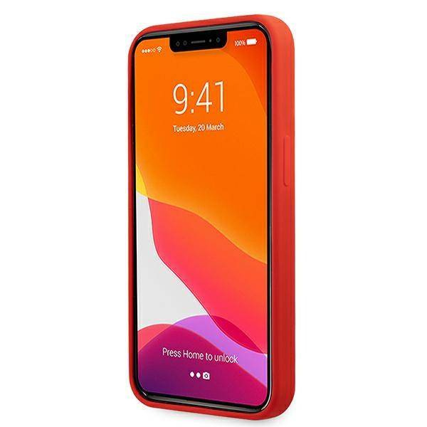 Ferrari FESIHCP13XRE iPhone 13 Pro Max 6.7 &quot;rot / rotes Hartschalenetui aus Silikon