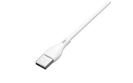 Ładowarka sieciowa MOONX MC01, USB, 10.5W, 2.1A + kabel Lightning biała