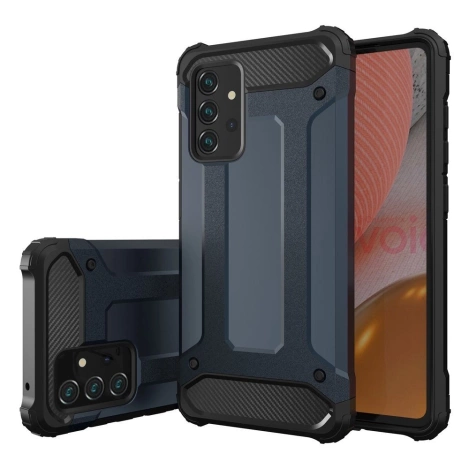 Hybrid Armor Case for Samsung Galaxy A56 - Silver