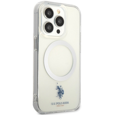 US Polo USHMP15LUCIT iPhone 15 Pro 6.1&quot; transparent MagSafe Collection