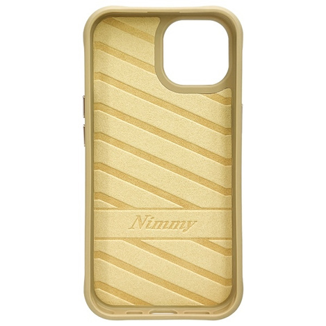 Nimmy etui iPhone 15 6.1" khaki           Cool&Cute 2.0 Cat
