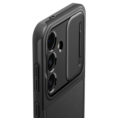 Spigen Optik Armor Hülle für Samsung Galaxy S24 – Schwarz