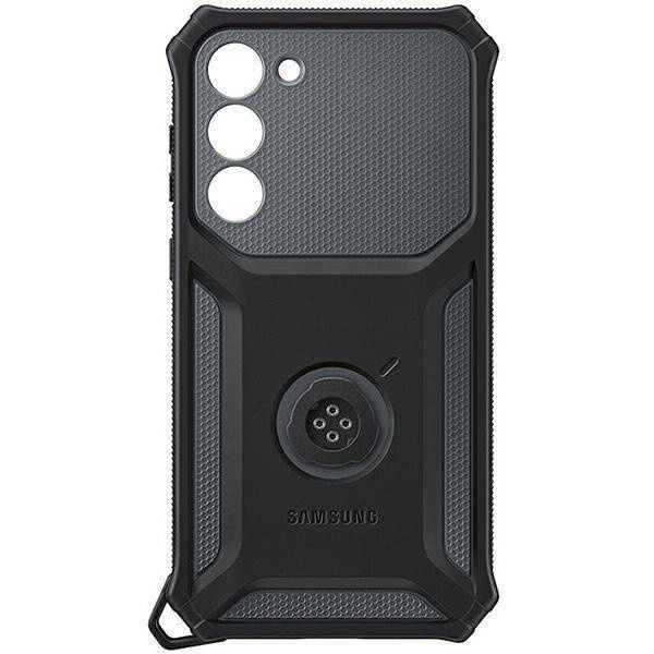 Samsung Rugged Gadget Case etui Samsung Galaxy S23+ pancerny pokrowiec ring holder podstawka szare (EF-RS916CBEGWW)