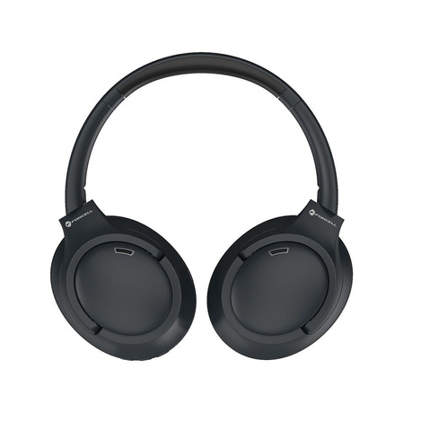 FORCELL F-AUDIO Vibe ANC słuchawki bezprzewodowe bluetooth nagłowne ANC + TUYA APP czarne