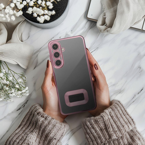 Futerał GLAM do HONOR X7A pudrowy róż