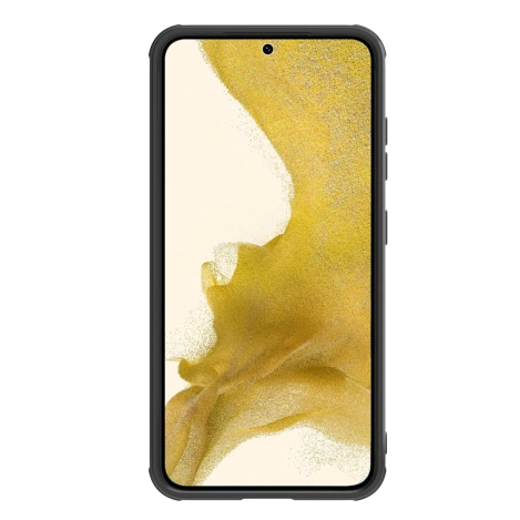 Nillkin Synthetic Fiber S Case für Samsung Galaxy S23+, Kameraabdeckung, schwarz