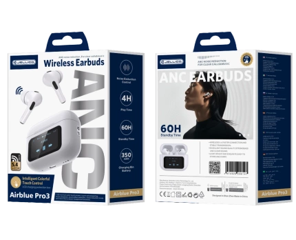 JELLICO wireless earphones AirBlue Pro 3 White