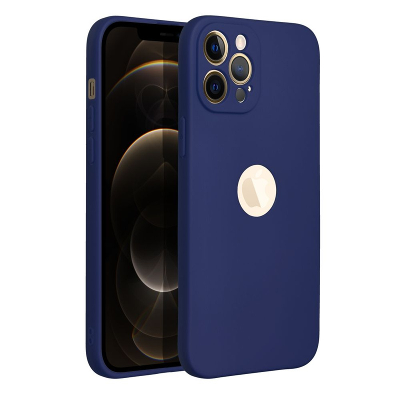 Futerał SOFT do IPHONE 12 PRO MAX ciemny niebieski