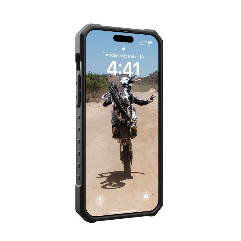 UAG Pathfinder Magsafe - Schutzhülle für iPhone 15 Pro Max (Silber)