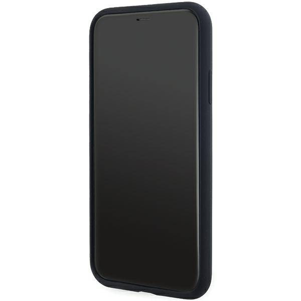 Karl Lagerfeld KLHMN61SCMKCRHK iPhone 11 / Xr 6.1" czarny/black hardcase Silicone Karl & Choupette MagSafe