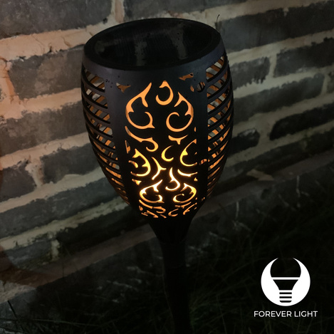 Lampa ogrodowa pochodnia 96LED 1500mAh Li solarna IP65