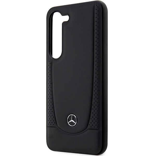 Mercedes nakładka do Samsung S23 FE MEHCS23FEARMBK MB HC LEATHER URBAN czarna