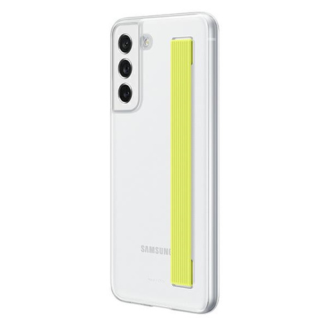 Samsung clear strap cover case for samsung galaxy s21 fe white (ef-xg990cwegww)