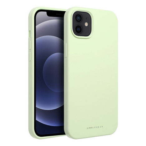 Futerał Roar Cloud-Skin - do iPhone 12 Jasnozielony