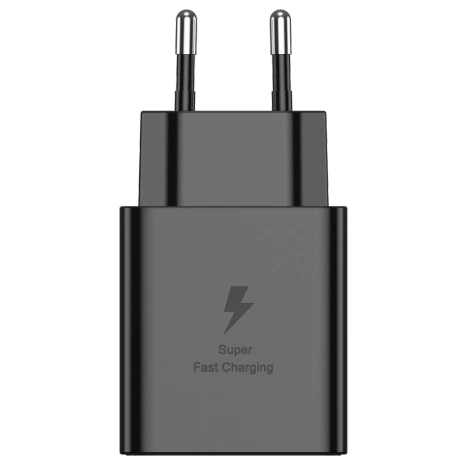 JELLICO wall charger EU45 GaN PD 45W 1xUSB-C + cable USB-C - USB-C Black