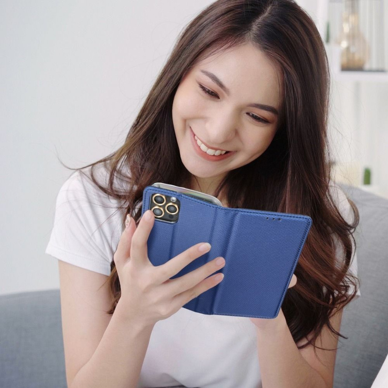 Kabura Smart Case book do SAMSUNG Galaxy J3/J3 2016 granatowy