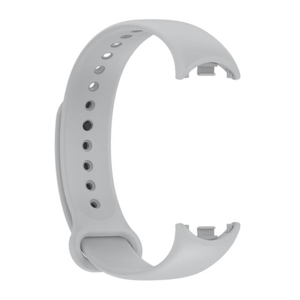 Pasek Silikonowy Mi Band 8 / M8 (7), GRAY / SZARY