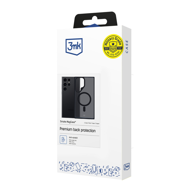 3MK Smoke MagCase Sam S24 Ultra S928
