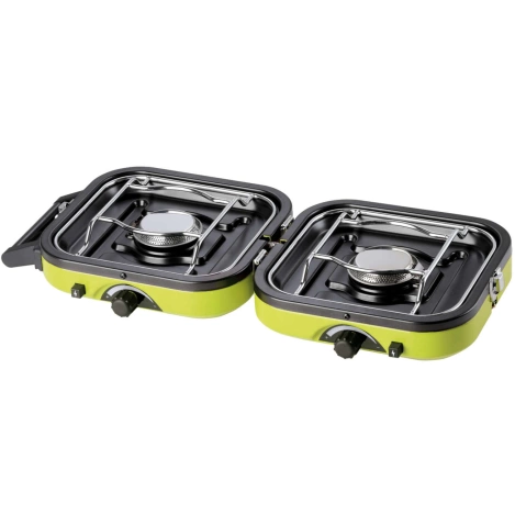 Doppelter Campingkocher DUAL COMPACT + GRILL
