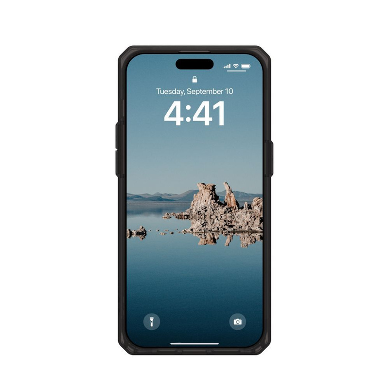 Etui UAG Plyo MagSafe do iPhone 15 Pro Max - czarno-brązowe