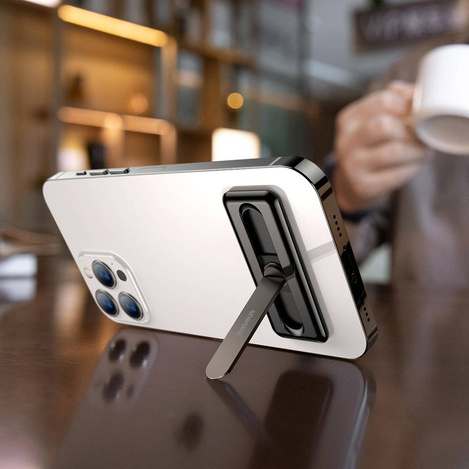 Baseus self-adhesive foldable phone holder black (LUXZ000001)