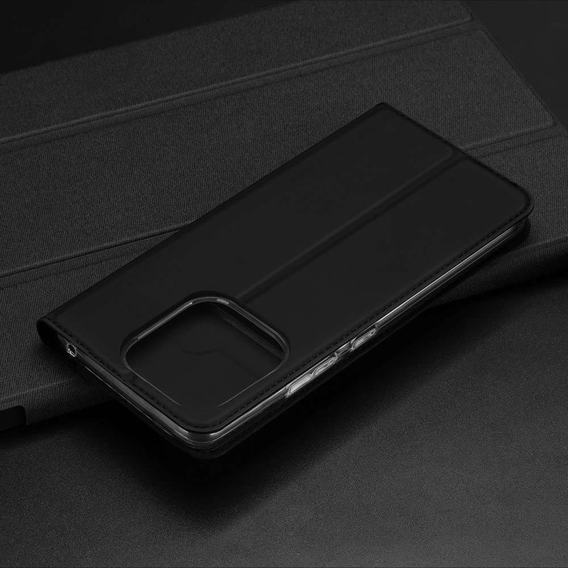 Dux Ducis Skin Pro Hülle für Xiaomi Redmi 11A / Poco C55 / Redmi 12C Cover Flip Card Wallet Stand Blau