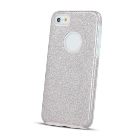 Nakładka Glitter 3w1 do iPhone 13 6,1&quot; srebrna