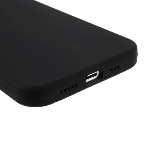 Nakładka Silicon do iPhone 13 6,1&quot; czarna