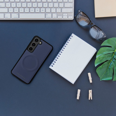 Futerał Roar Mag Morning Case - do Samsung Galaxy A35 5G Granatowy