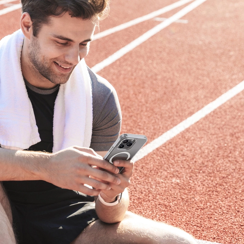 Dux Ducis Clin Mag Hülle mit MagSafe für iPhone 16 Pro Max – transparent