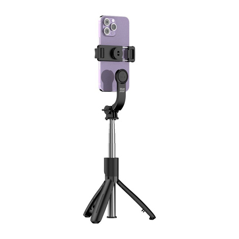 BLUE STAR uchwyt selfie z pilotem bezprzewodowym tripod L21 czarny