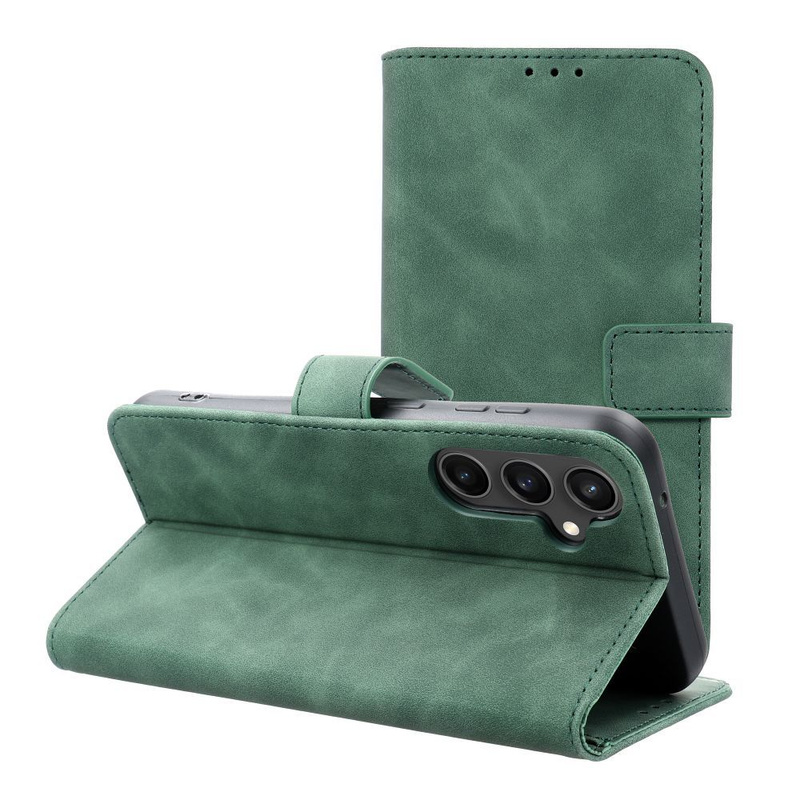 Kabura TENDER Book do SAMSUNG S23 FE zielony