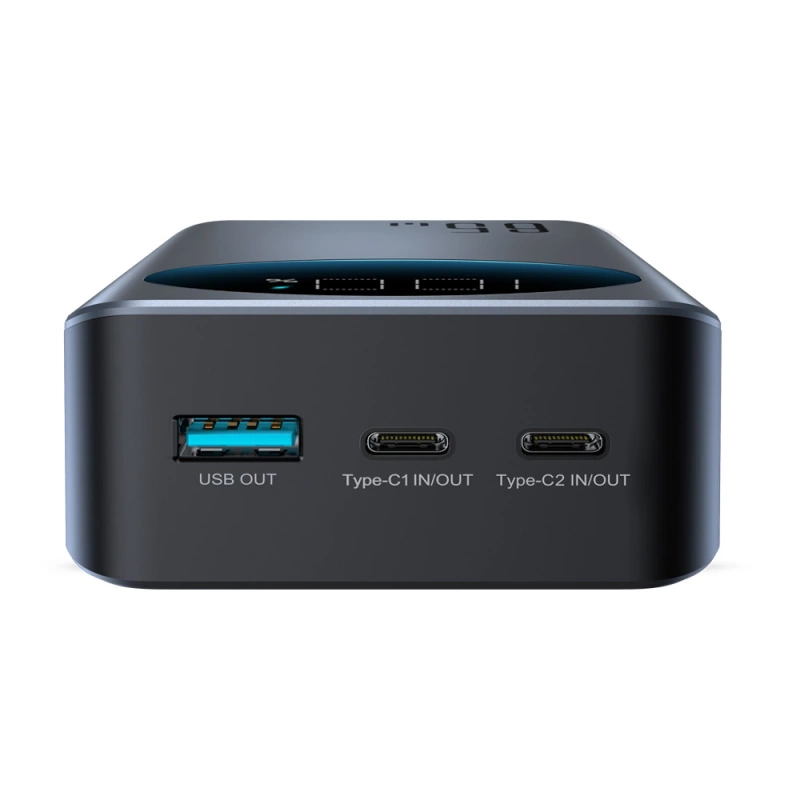 Joyroom 30000 mAh 65 W Powerbank mit Digitalanzeige (JR-PBF05) – Schwarz