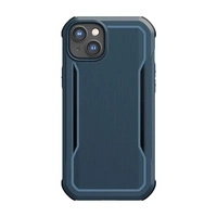 Raptic X-Doria Fort Case iPhone 14 Plus mit gepanzerter blauer MagSafe-Hülle
