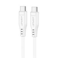 Acefast kabel USB Typ C - USB Typ C 1,2m, 60W (20V/3A) biały (C3-03 white)