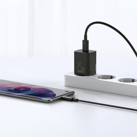 Baseus Super Si  Quick Charger 1C 25W EU Black