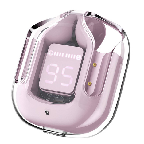 Acefast in -ear wireless headphones TWS Bluetooth pink (T6 pink lotus)