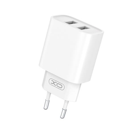 XO ŁAD SIEC CE02C 2xUSB 2,1A BIAŁA