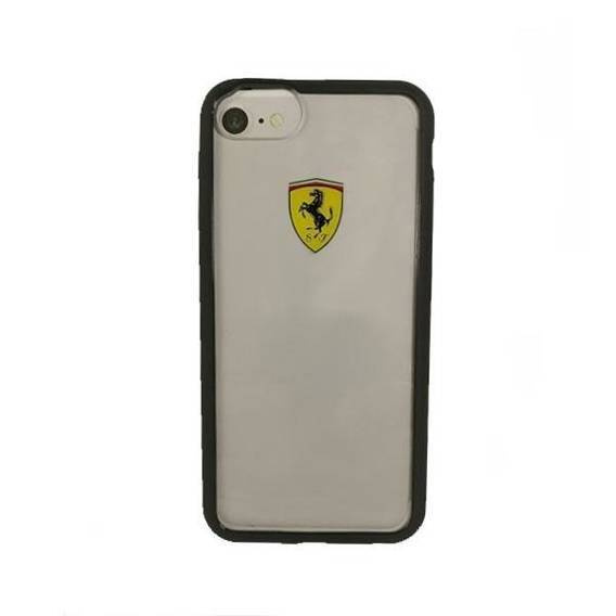Ferrari Hardcase FEHCRFP7BK iPhone 7/8 /SE 2020 transparent/black
