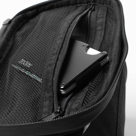 Wozinsky bicycle handlebar bag bike shoulder bag black (WBHBB-01)