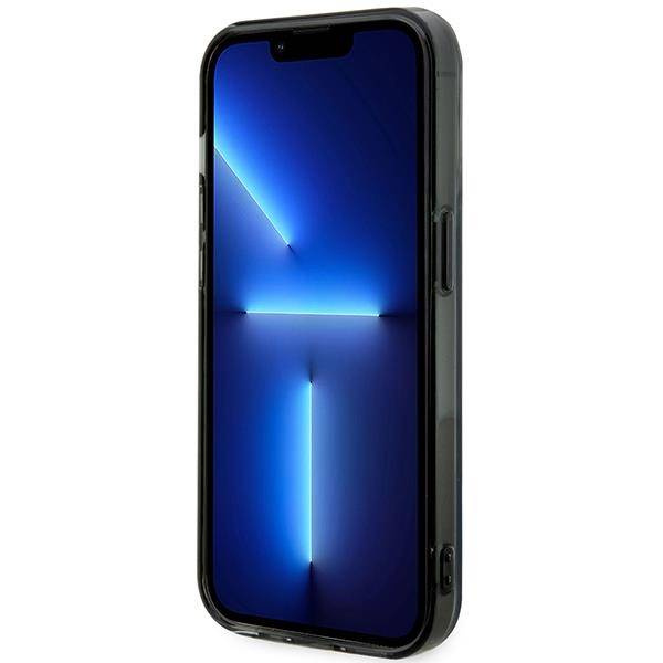 Hülle BMW BMHMP14LHCRS iPhone 14 Pro 6.1&quot; transparente Hardcase Silberring MagSafe