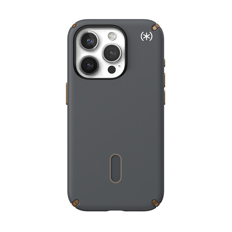 Speck Presidio2 Pro ClickLock & MagSafe - Etui iPhone 15 Pro (Charcoal Grey / Cool Bronze)