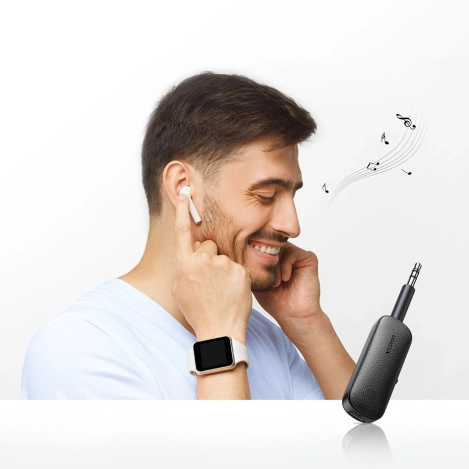 Ugreen Empfänger Bluetooth-Sender Miniklinke 3,5 mm schwarz (CM403)