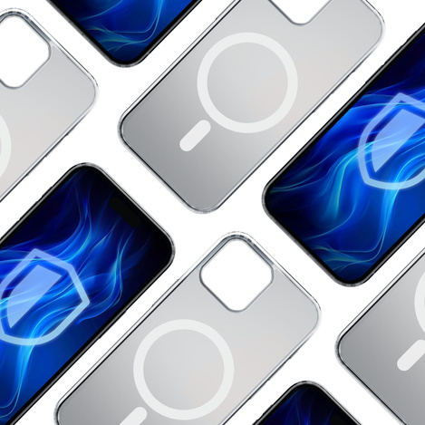 3MK Frosty MagCase iPhone 15 biały/white