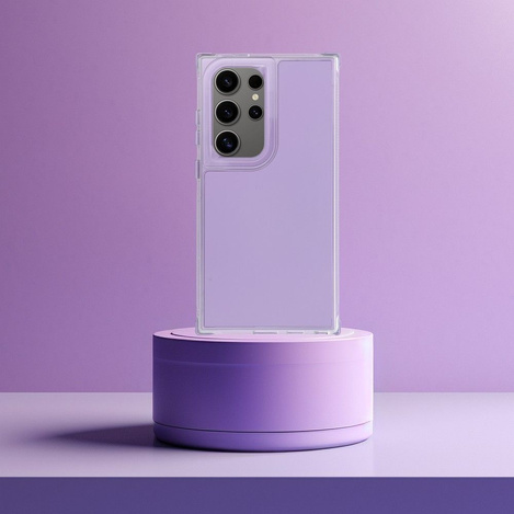Futerał MATRIX do SAMSUNG S25 Plus purpurowy