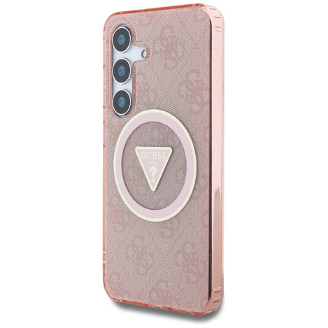 GUESS SAMSUNG S25 GUHMS25SHG4PRTGP TRAINGLE MAGSAFE PINK