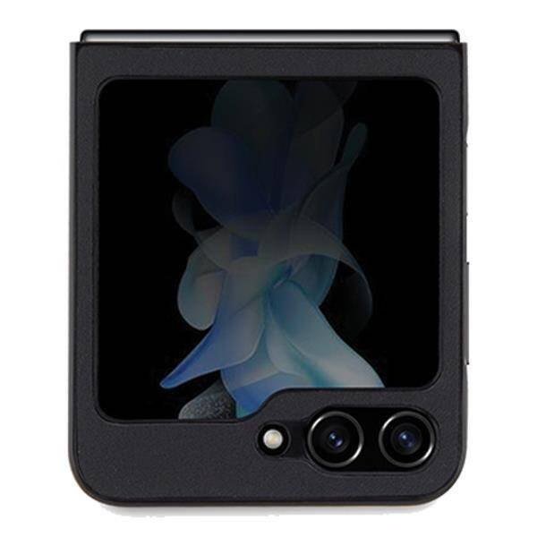 Original Case SAMSUNG GALAXY Z FLIP 5 Mercedes Hardcase Leather Urban (MEHCZF5ARMBK) black